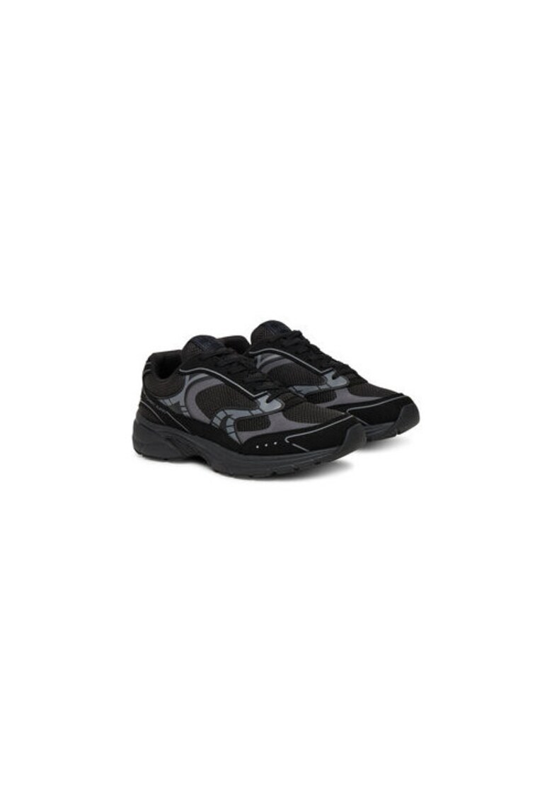 Pantofi sport pentru barbati - 305553140 - textil - negru