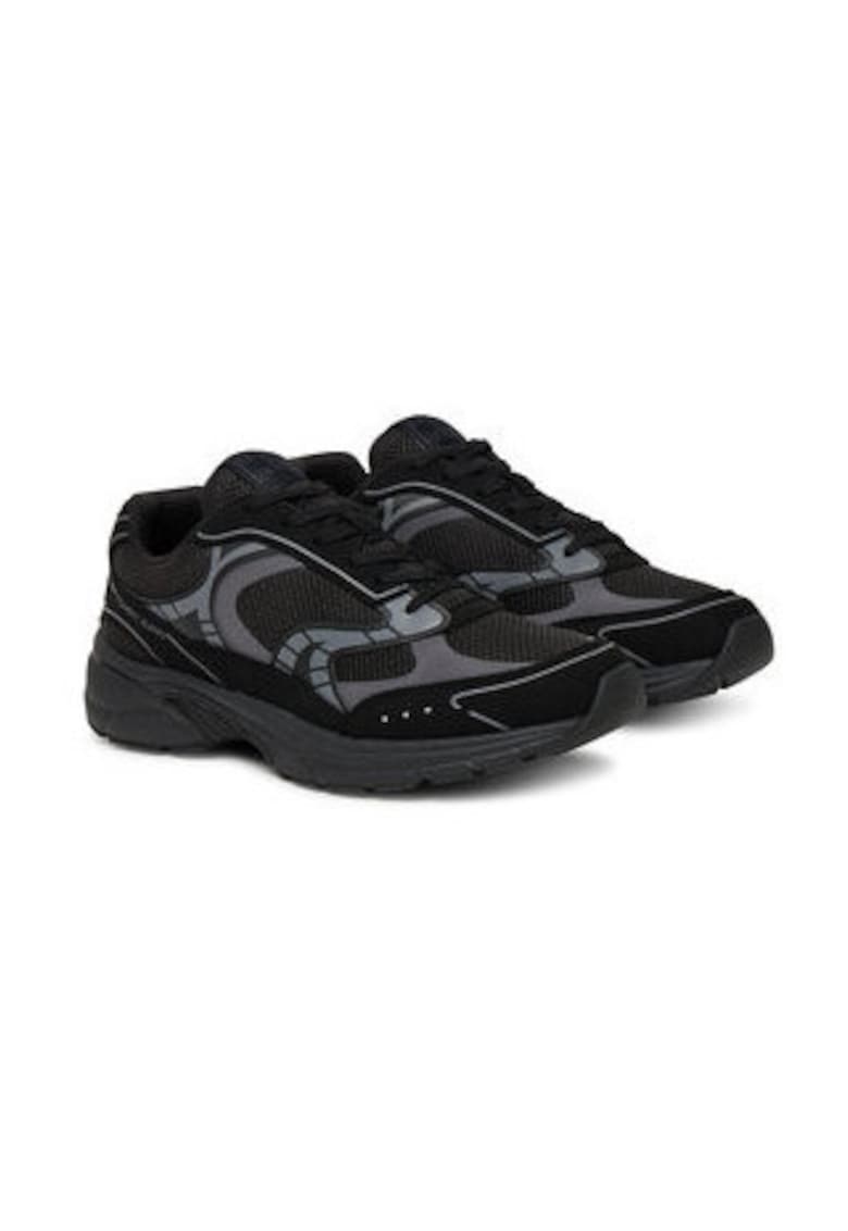Pantofi sport pentru barbati - 305553140 - textil - negru