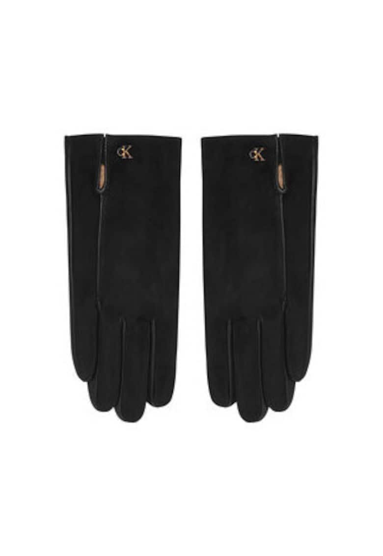 Manusi de dama - 305359056 - piele naturala - multicolore