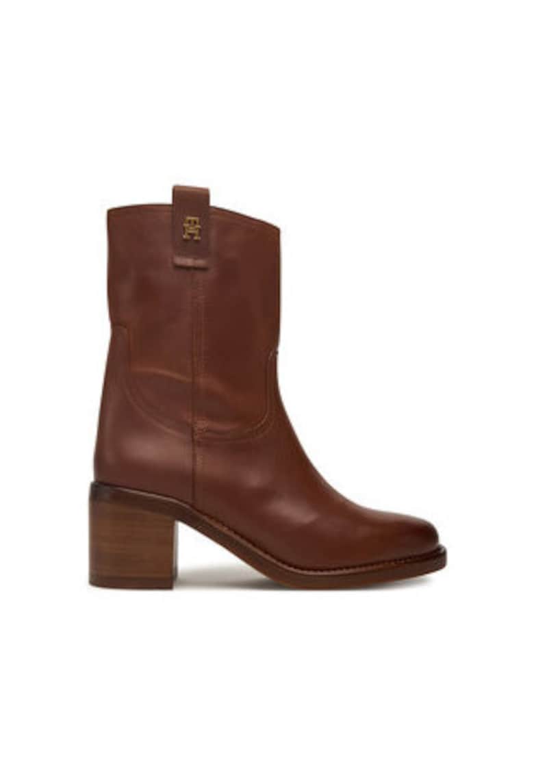 Botine dama 305551474 - Piele naturala - Maro - Maro