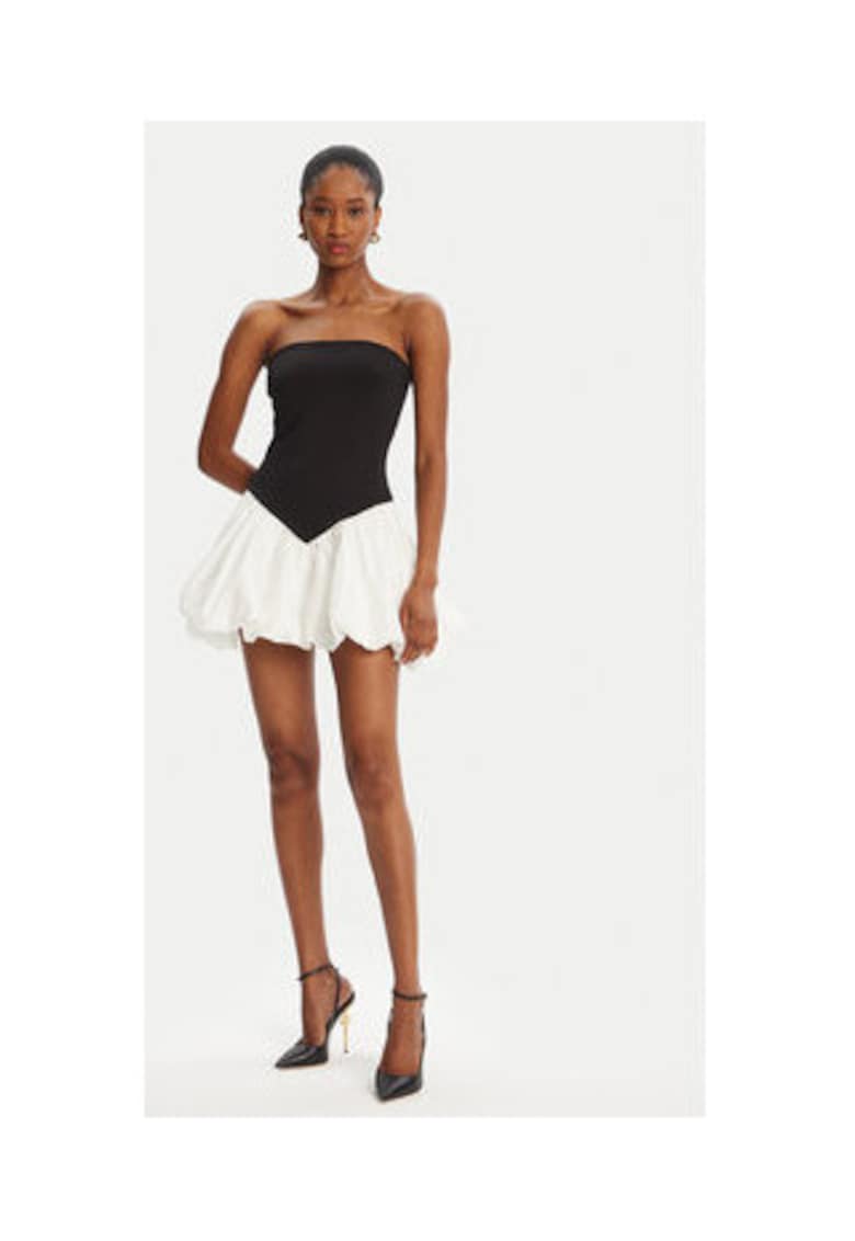 Rochie cocktail - negru - material sintetic -