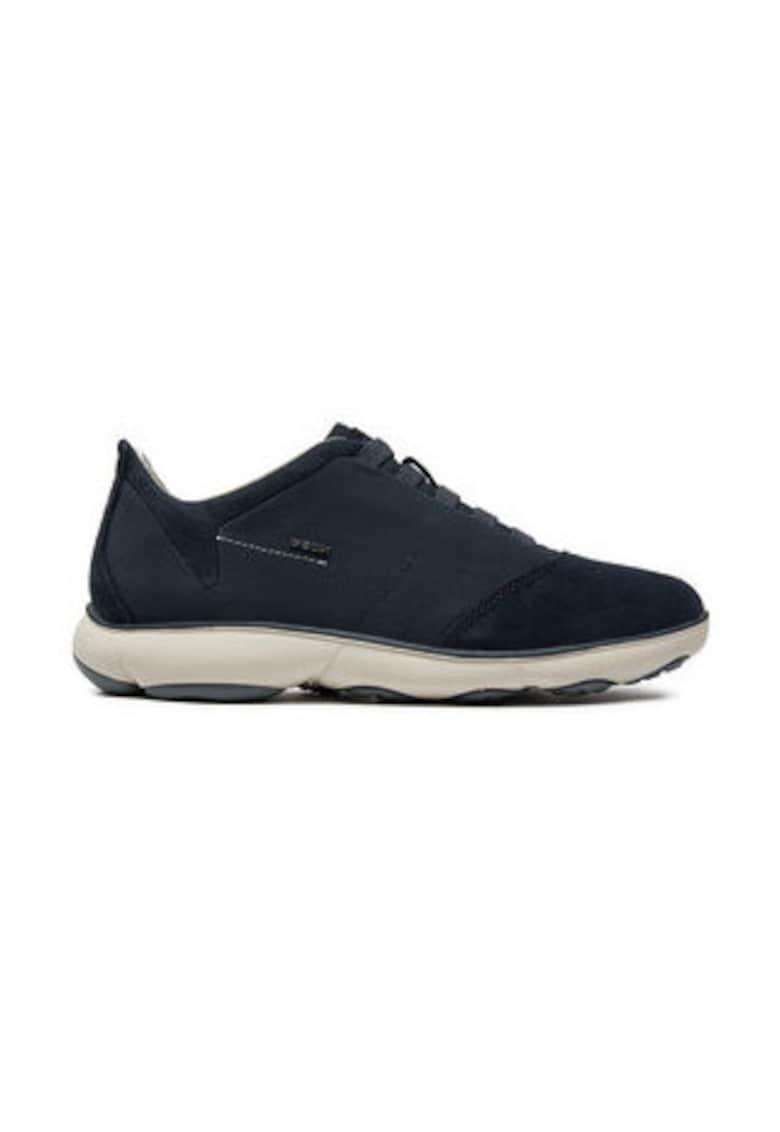 Geox Pantofi barbatesti - material textil - Bleumarin