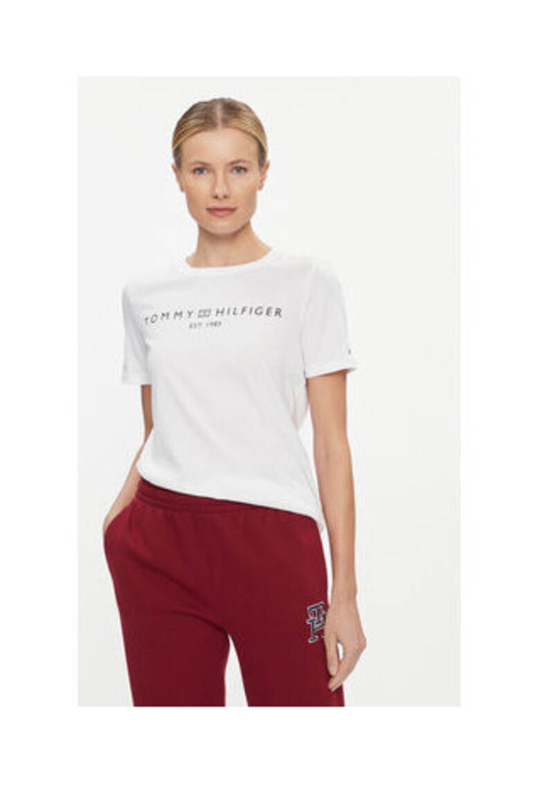 Tricou Dama - Alb - 100% bumbac - Alb