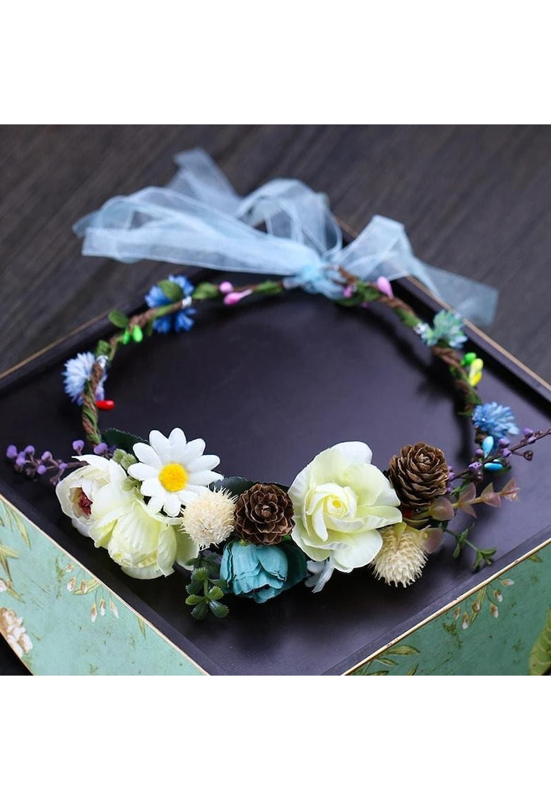 Coronita cu flori bleu - Tauno C5 -