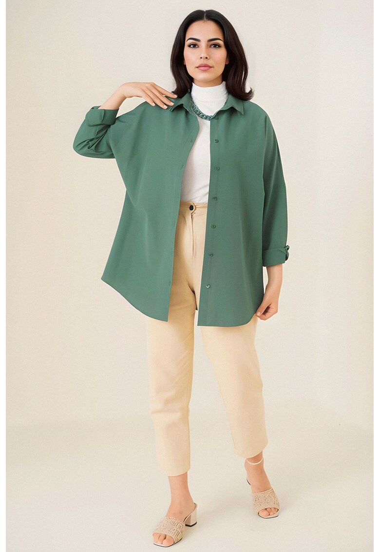 Camasa dama verde padure - Verde padure