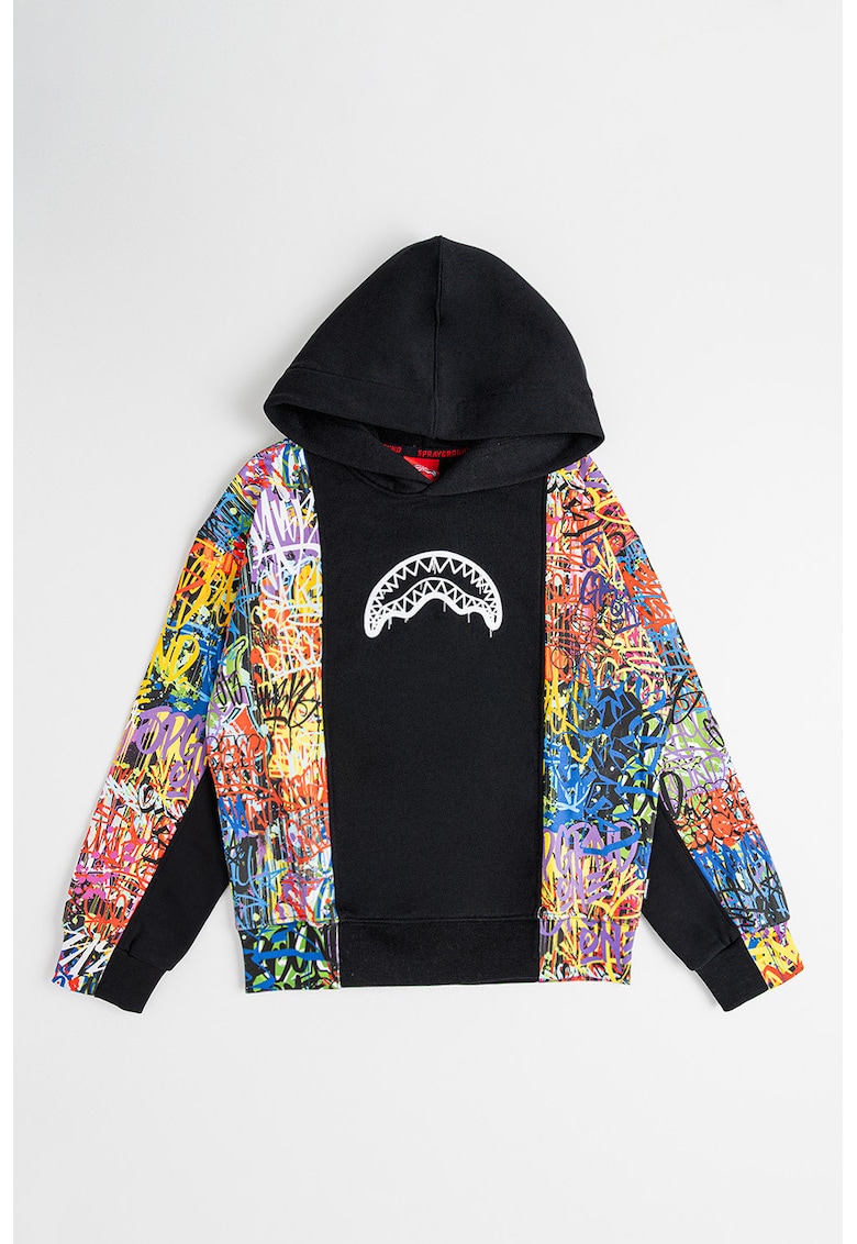 Hanorac de bumbac cu imprimeu