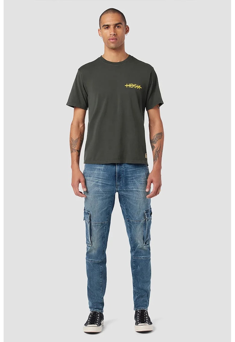 Blugi skinny cargo - Albastru