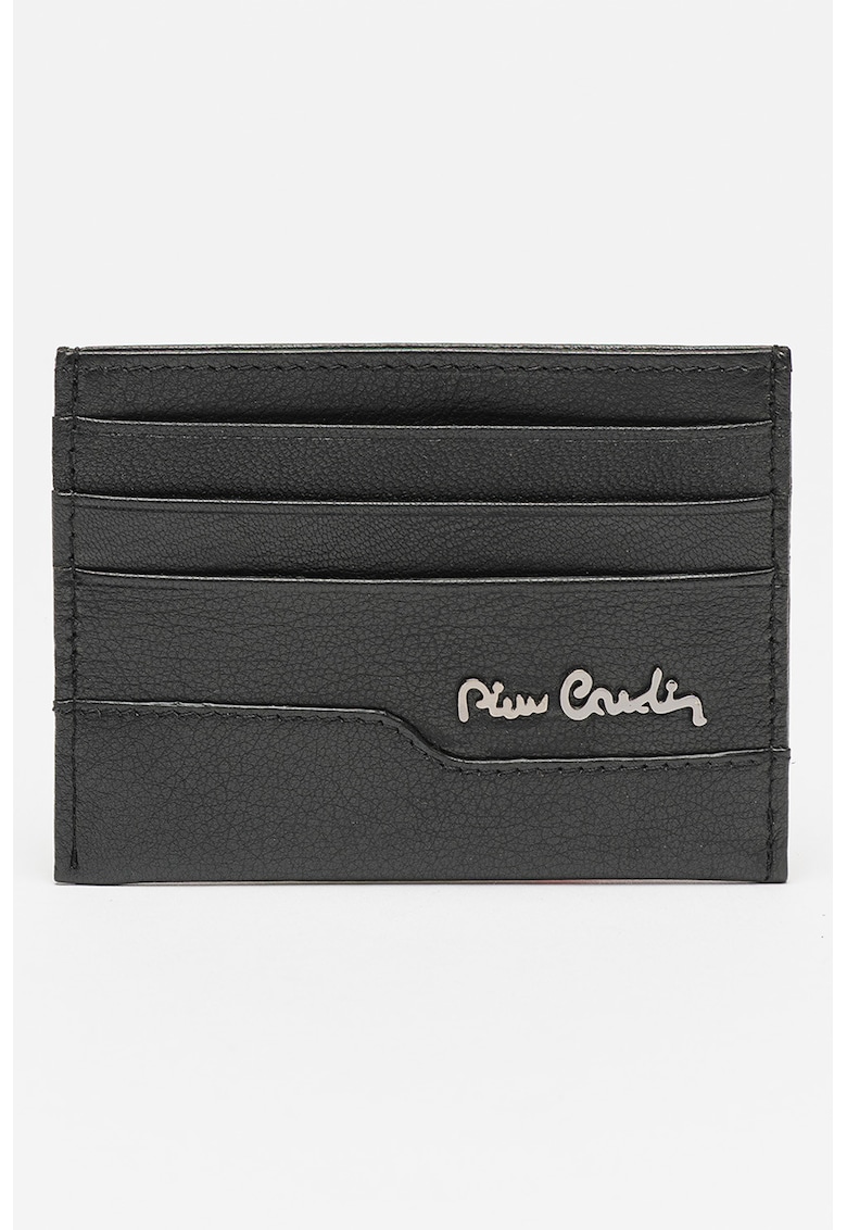 Portcart de piele cu logo