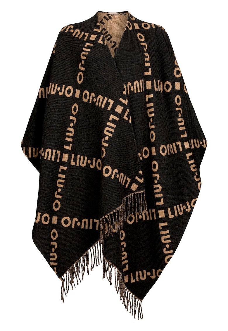 Poncho cu franjuri - fara inchidere