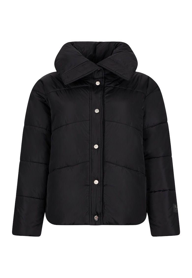 Jacheta matlasata cu guler inalt