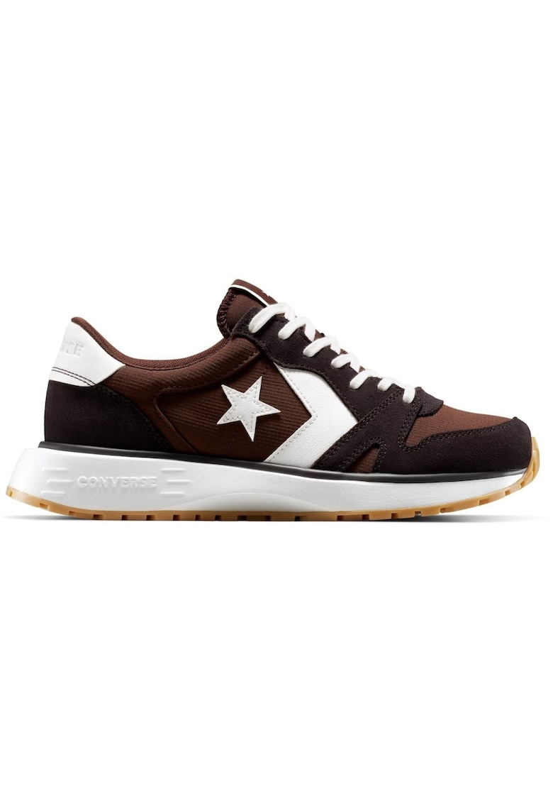 Pantofi sport cu detalii de piele intoarsa Omni Trainer - Maro