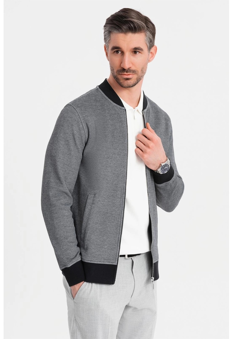 Bluza de trening cu fermoar Bluza de trening cu fermoar