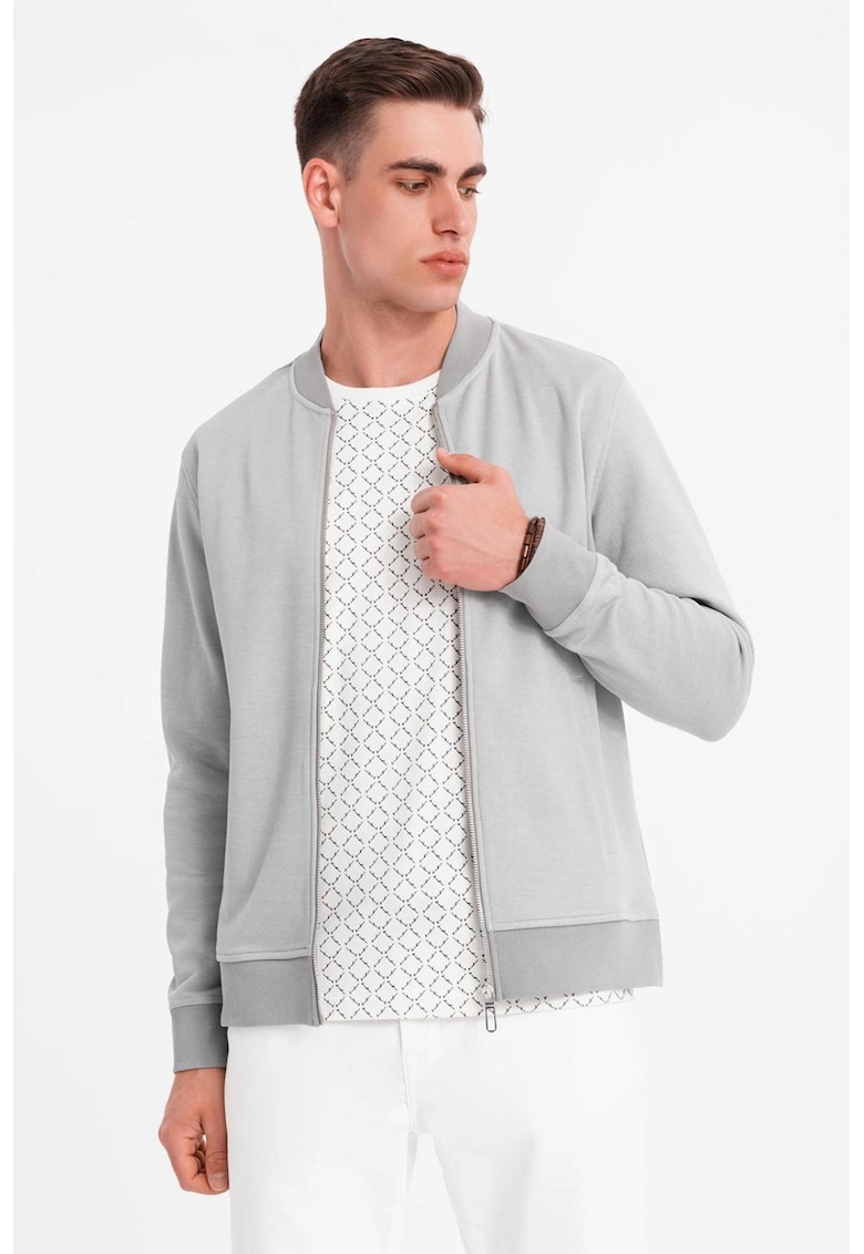 Bluza de trening cu fermoar Bluza de trening cu fermoar