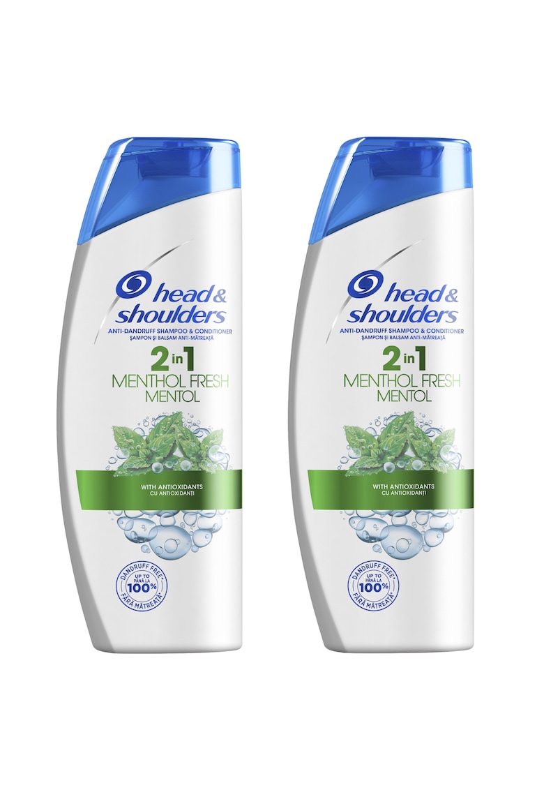 Sampon anti-matreata Head & Shoulders Menthol Fresh 2-in-1 pentru orice tip de par