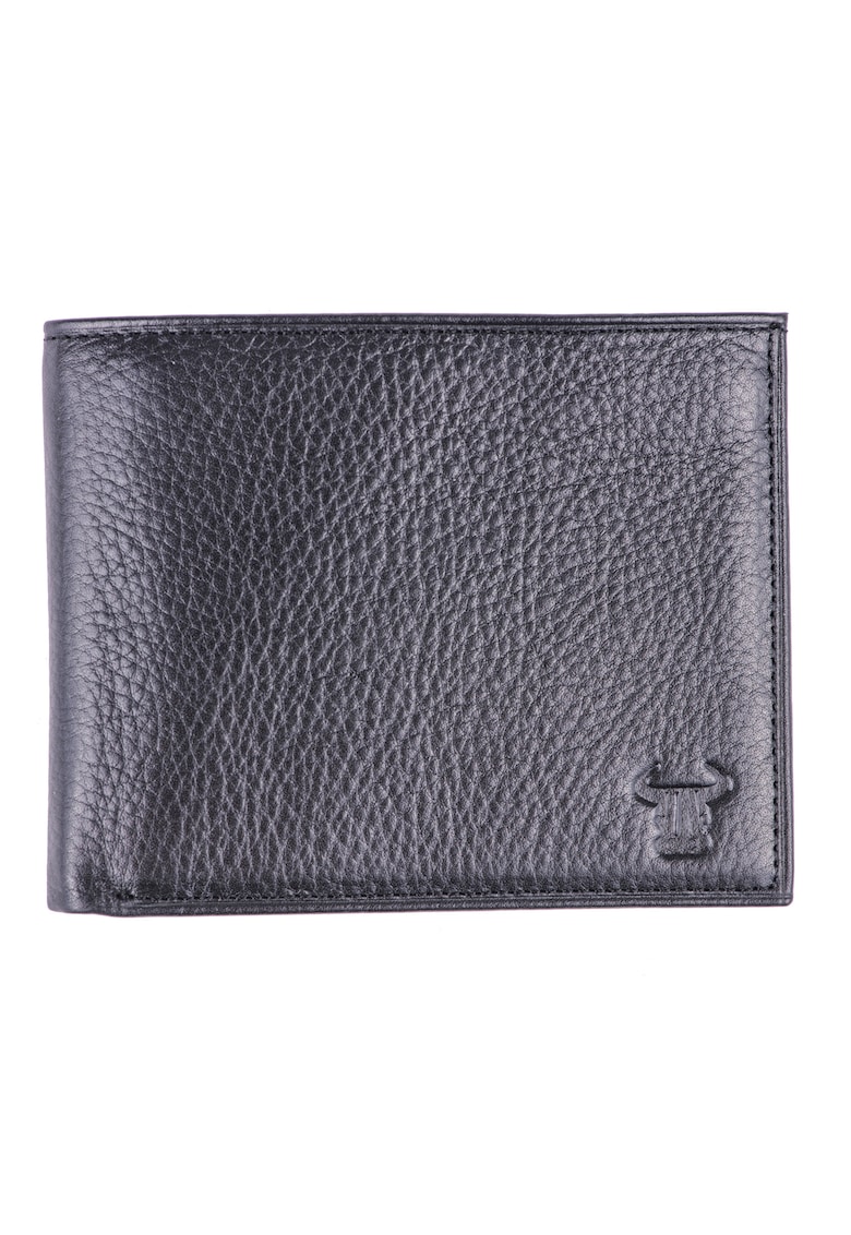 Portofel barbati no line wallet - Maro inchis/Negru