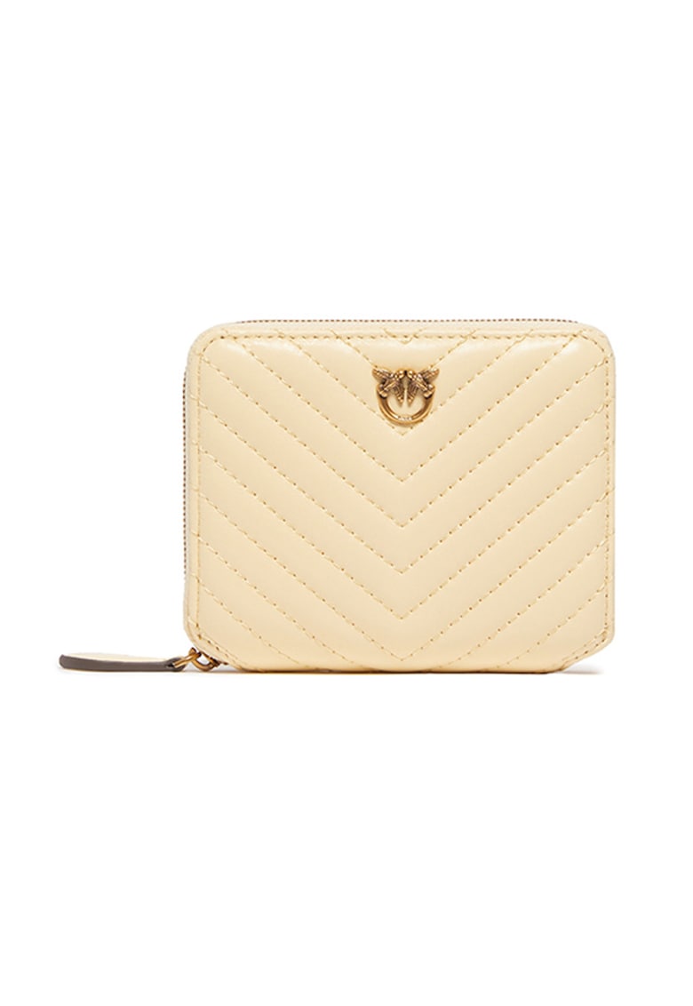 Portofel din piele cu fermoar Taylor