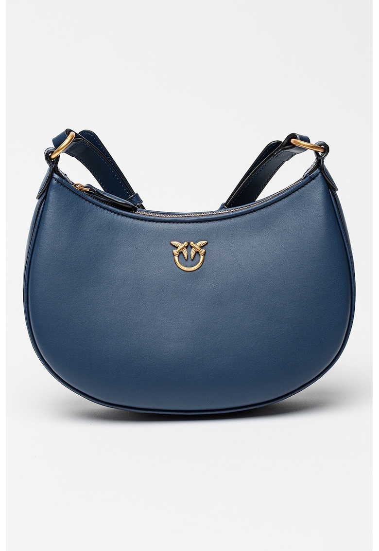 Geanta din piele cu bareta de umar Love Mini