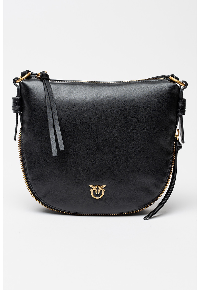 Geanta din piele cu bareta ajustabila de umar