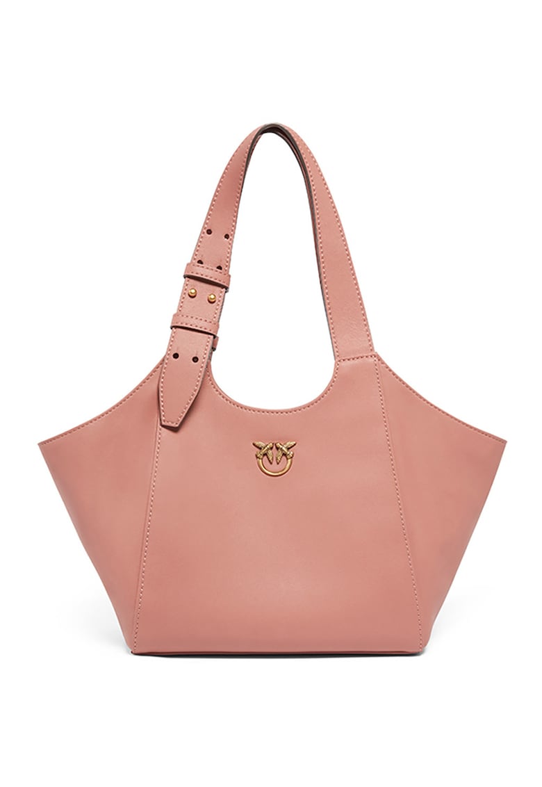 Geanta uni de piele cu bareta de umar