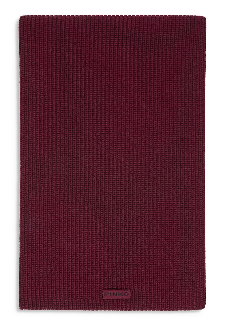 Fular tricotat din amestec de lana