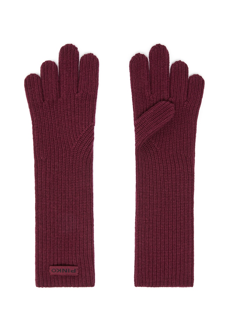 Manusi tricotate din amestec de lana