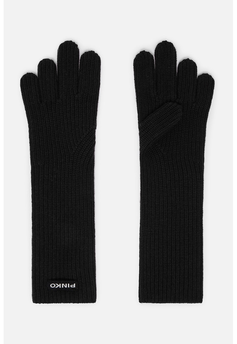 Manusi tricotate din amestec de lana