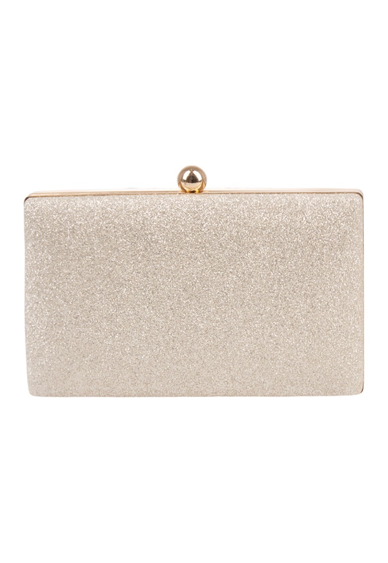 Geanta-plic cu aspect stralucitor