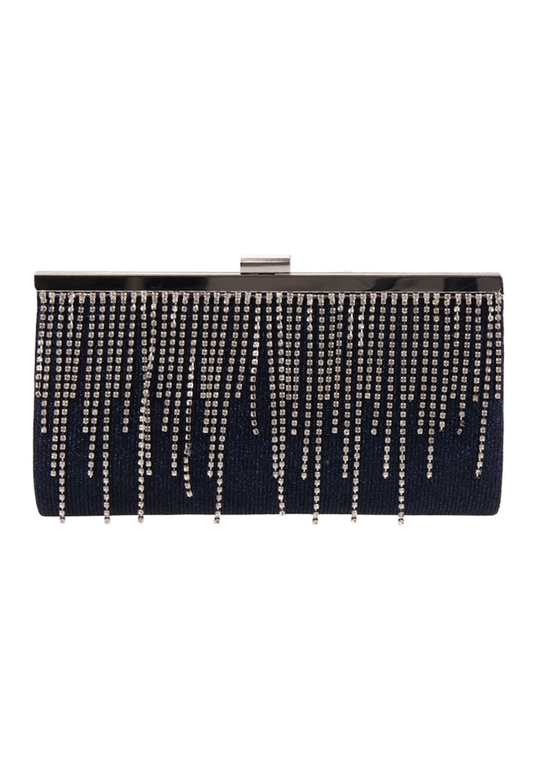 Geanta-plic cu aplicatii de strasuri