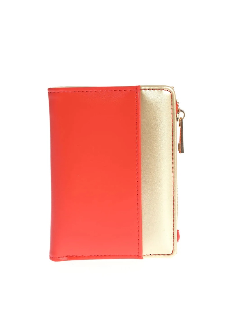 Portofel bicolor din piele ecologica -  Paris