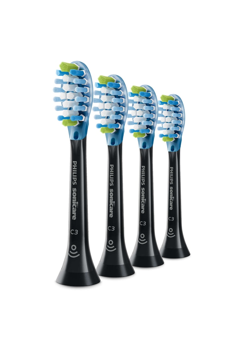 Rezerve periuta de dinti electrica Premium Plaque Defence HX9044/33 - 4 buc - standard - Negru