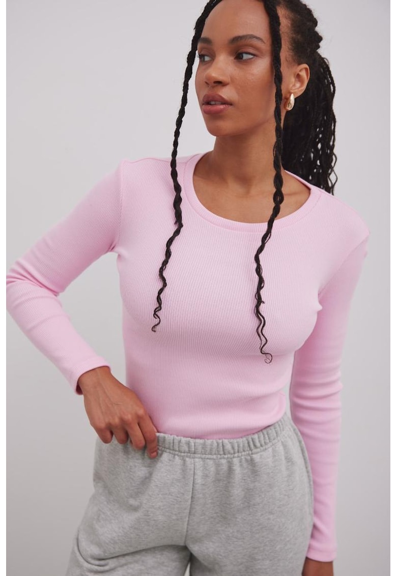 Bluza slim fit striata