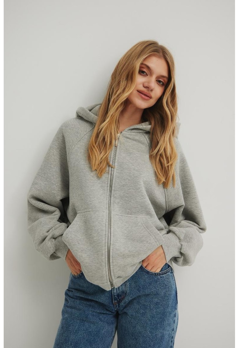 Hanorac lejer cu fermoar - Hanorac lejer cu fermoar -