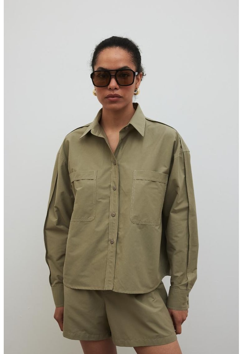 Camasa lejera din amestec de bumbac