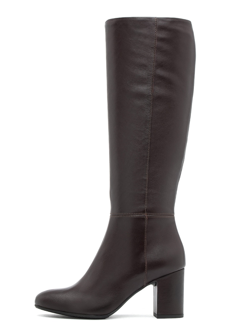 Cizme lungi de piele intoarsa Gianna