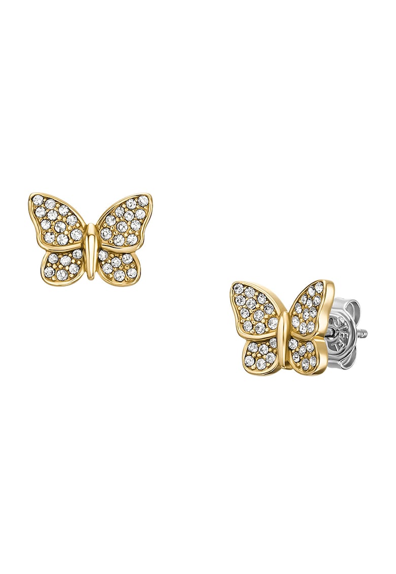 Cercei din otel inoxidabil in forma de fluture