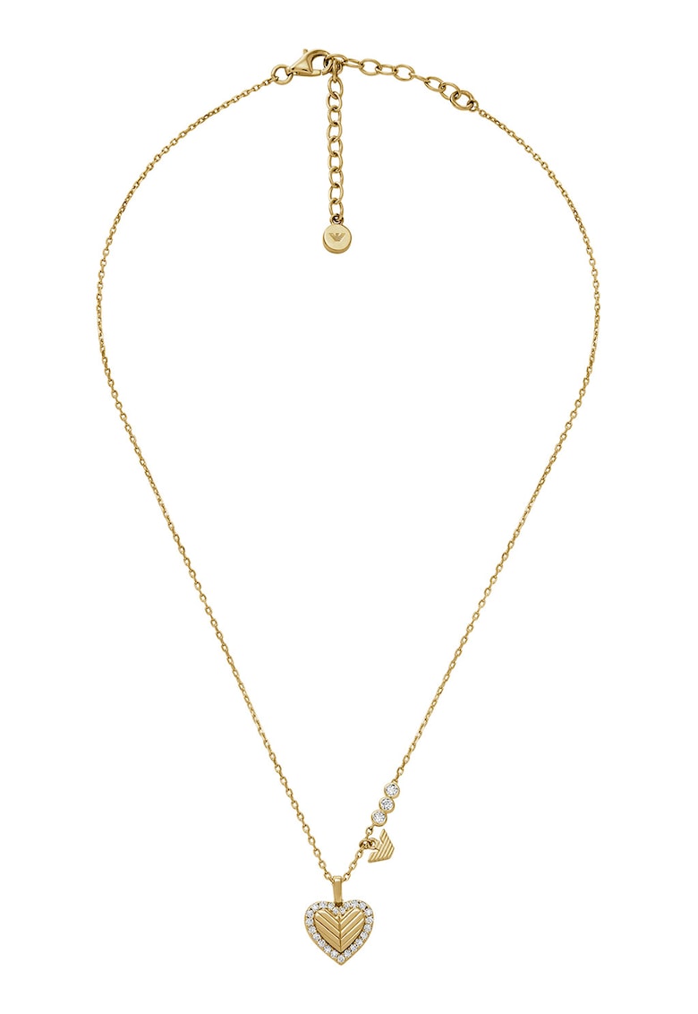 Colier de argint cu pandantiv inima