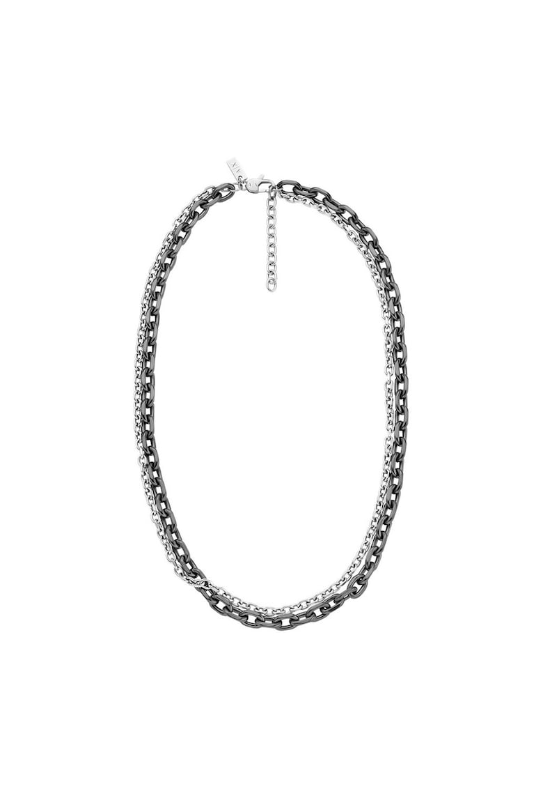 Colier din otel inoxidabil cu lanturi multiple