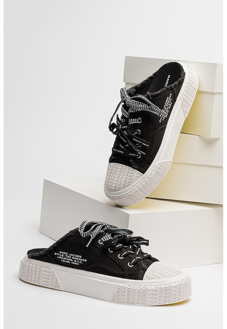 Pantofi sport slip-on cu logo