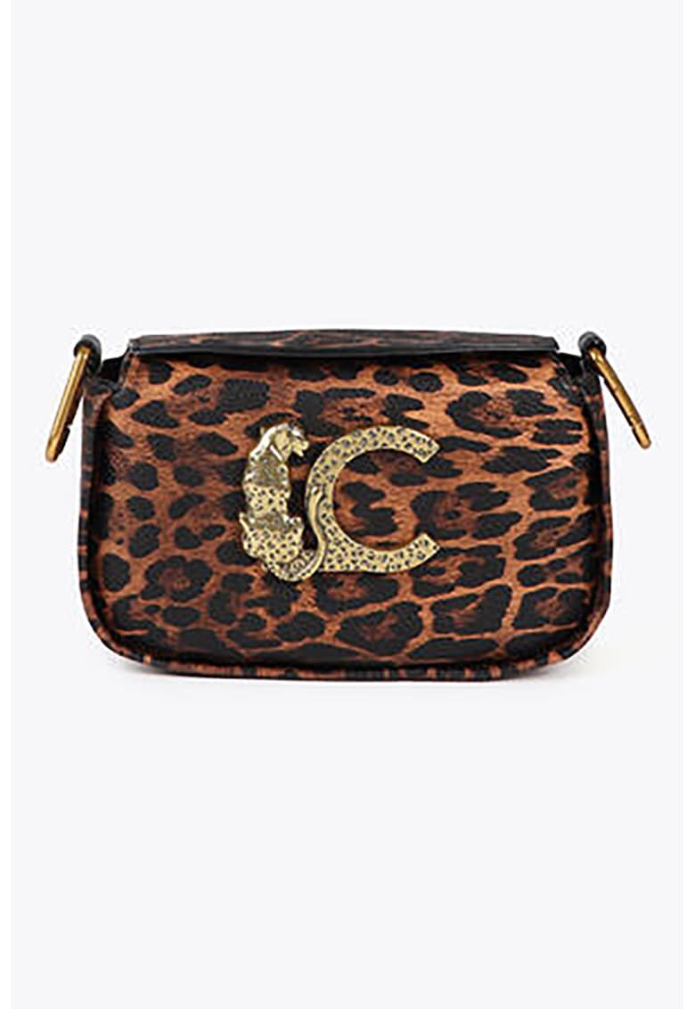 Geanta crossbody cu animal print