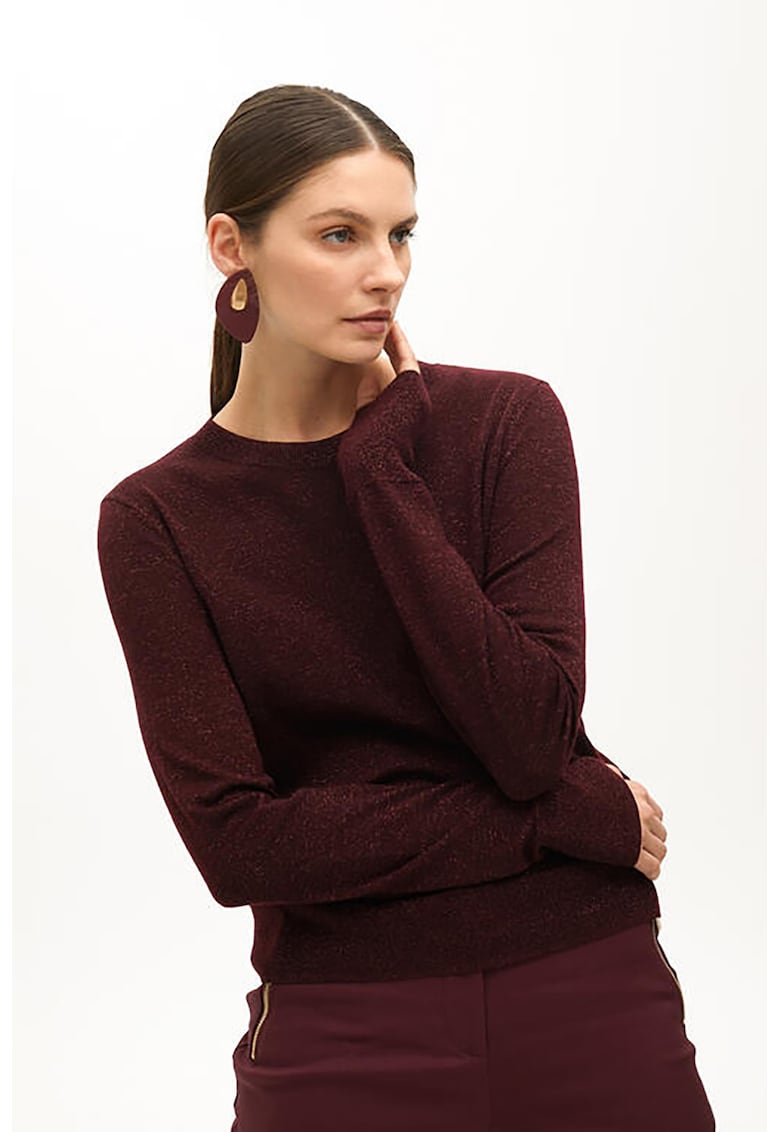 Pulover din amestec de lana Merinos