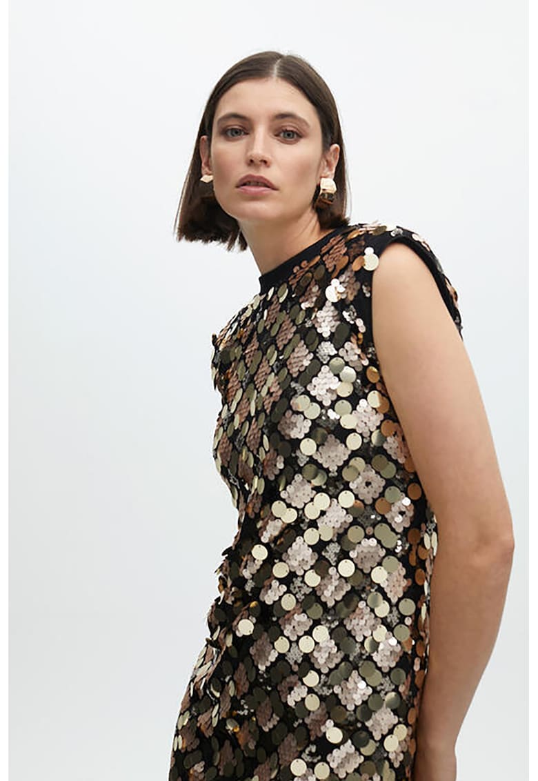 Rochie midi cu paiete