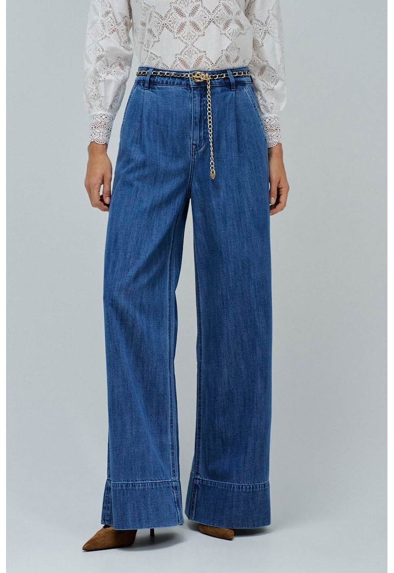 Blugi din amestec de lyocell