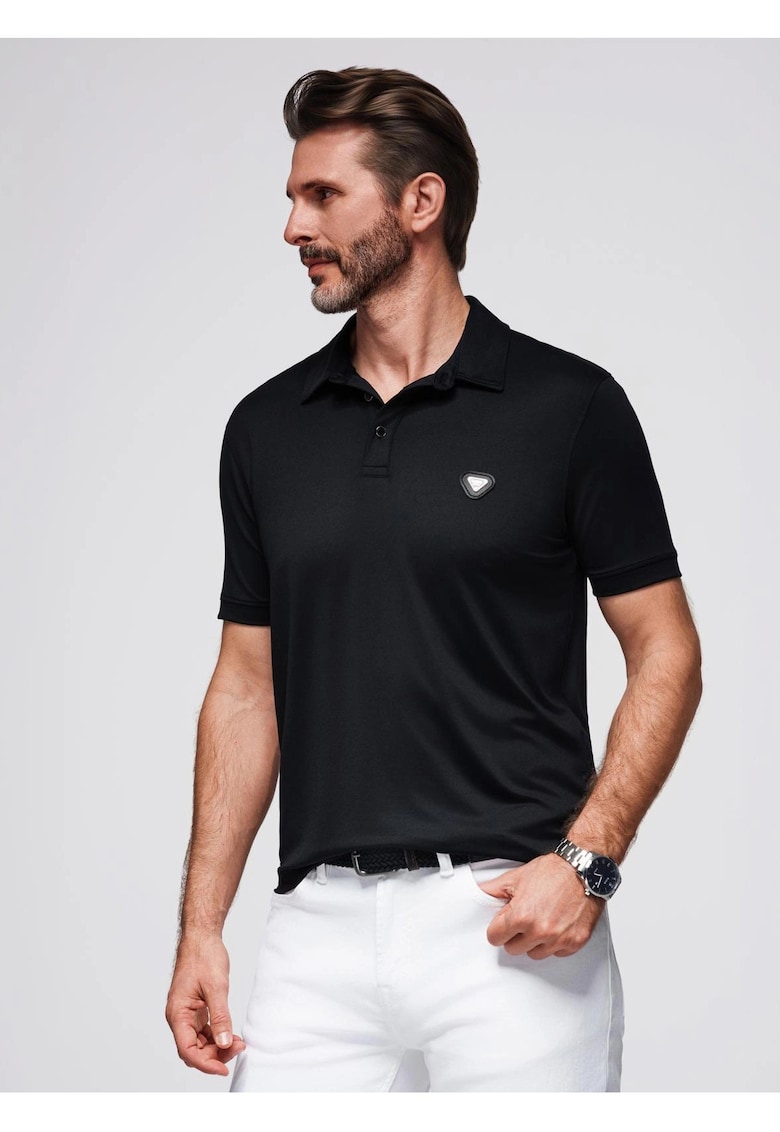 Tricou polo elegant din tesatura elastica  OM-POSS-0150