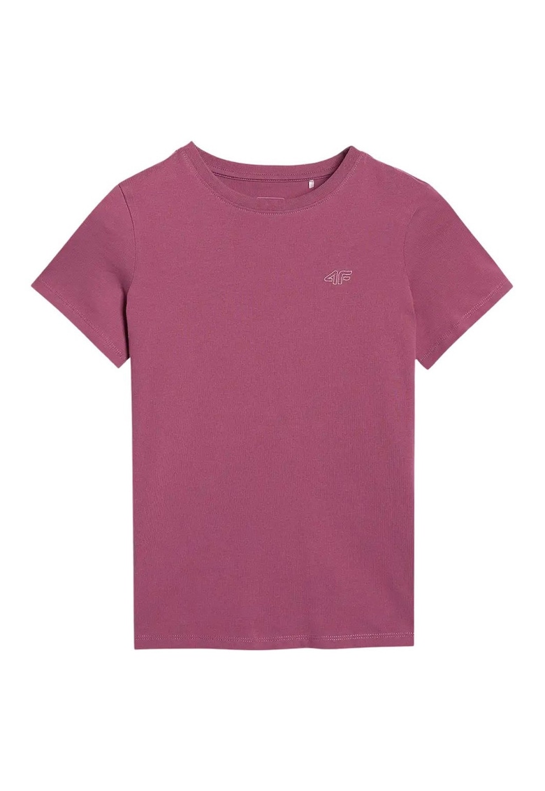Tricou copii supradimensionat - bumbac roz