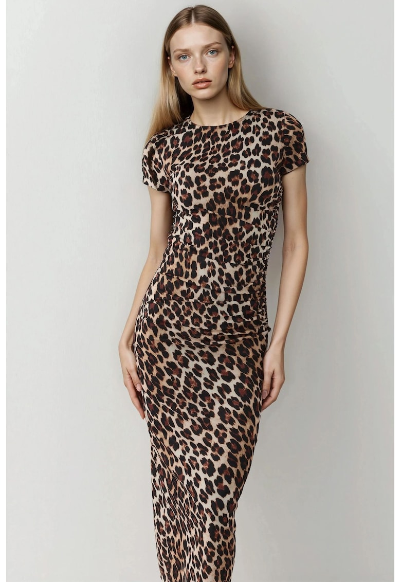 Rochie maxi - imprimeu mulata