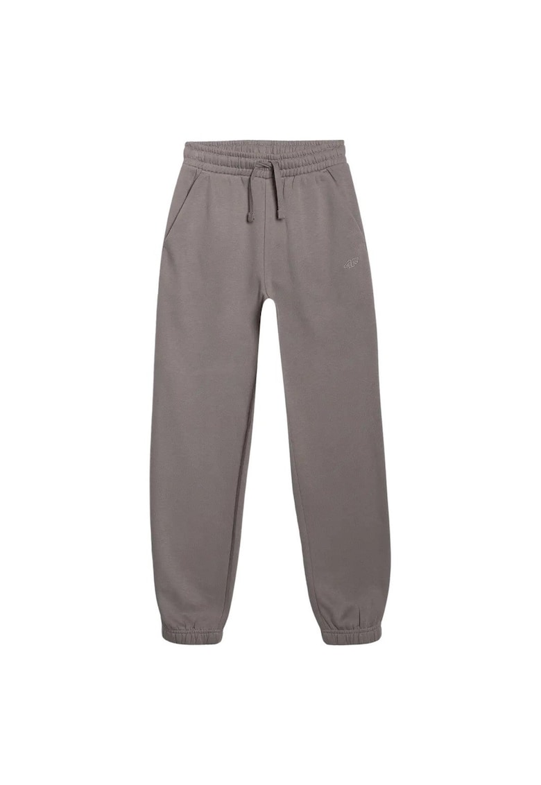 Pantaloni copii bumbac/poliester - gri