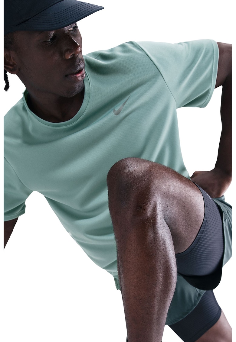 Tricou cu tehnologie Dri-Fit - pentru alergare Miler - Verde deschis/Verde menta