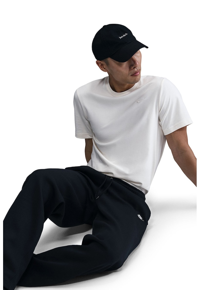 Pantaloni de trening cu buzunare laterale - Negru/Alb optic