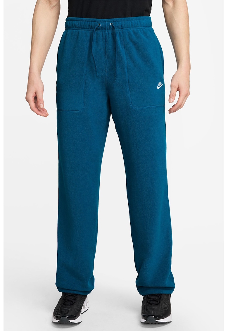 Pantaloni de trening din material fleece cu talie ajustabila Club