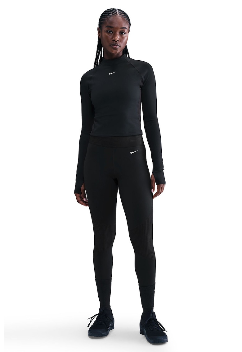 Bluza slim-fit cu logo si tehnologie Dri-Fit